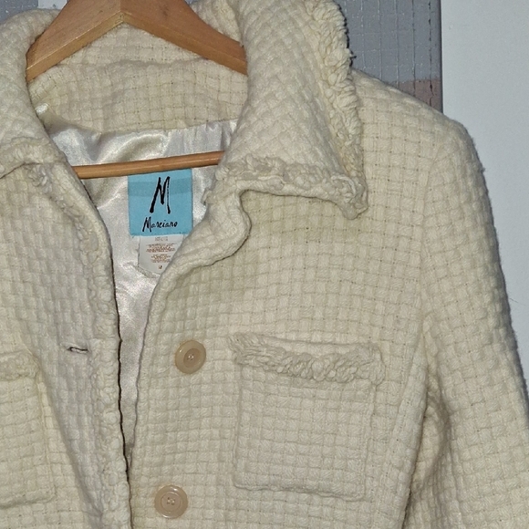 Marciano Cream Teddy Jacket - Picture 4 of 12